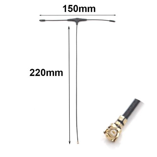 TBS黑羊NANO SE接收机用 915 T型天线 r9slim+ 升级天线IPEX1接口