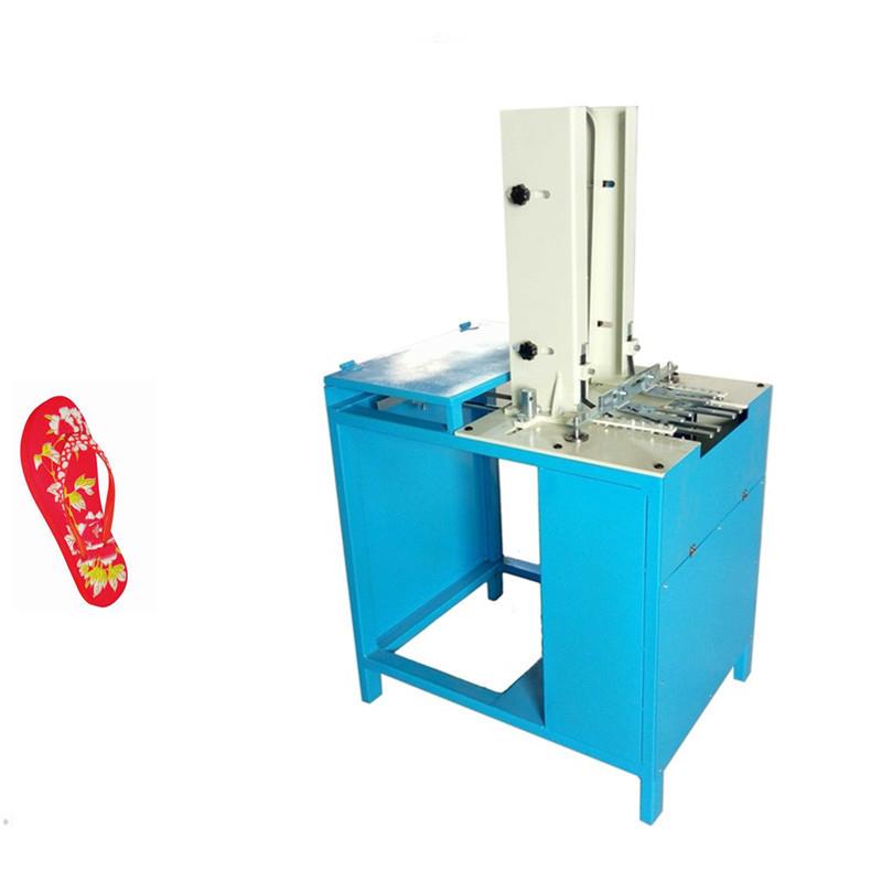 福建厂家直销EVA人字拖制鞋机械凉鞋人字拖自动拉带机穿带机