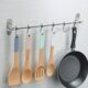 厨房挂钩304不锈钢挂杆墙上活动挂勾厨具砧板置物架勺子挂架免钉