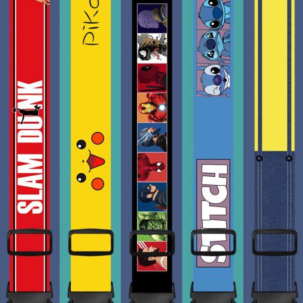 卡通可爱拉杆行李箱绑带一十字打包带男女儿童加固定打包捆绑绳子