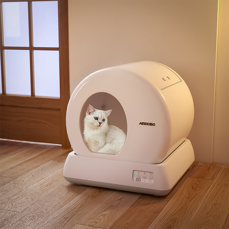 智能全自动猫砂盆除臭半封闭顶入式防臭猫厕所电R动铲屎机家用新
