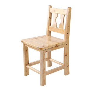 柏木实木靠背椅子客厅椅子携带方便休闲木椅家用