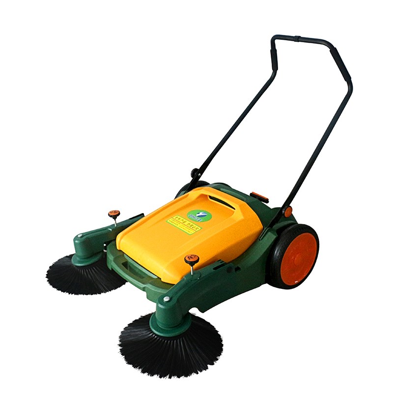 亚欧洁美JM-9ST手推式扫地机无动力车间工厂工业道路粉尘清扫车