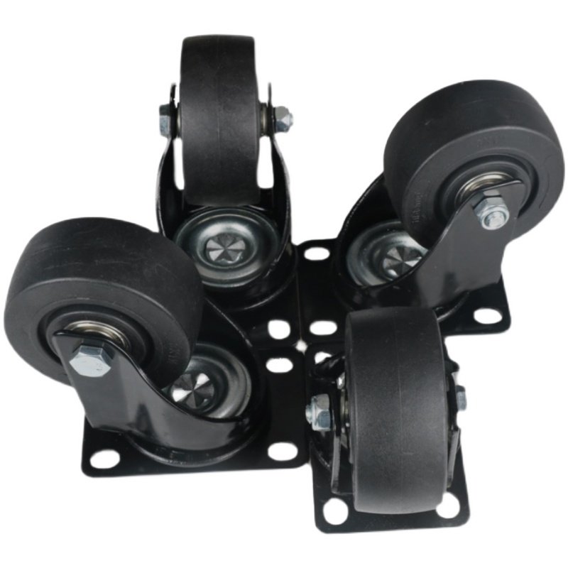 商用耐温带刹车静音万向轮转炉烤盘架子脚轮平板推车轱辘,基础建材,脚轮/万向轮,淘宝优惠券,粉丝福利购,淘宝优惠卷