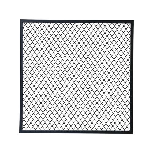 菱形铁网格网片工业风装饰隔断镂空吊顶铁丝网铁艺铁网格