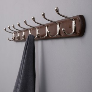 挂衣架壁挂墙后挂衣钩入户门玄关墙面钥匙壁勾门上衣挂钩连排