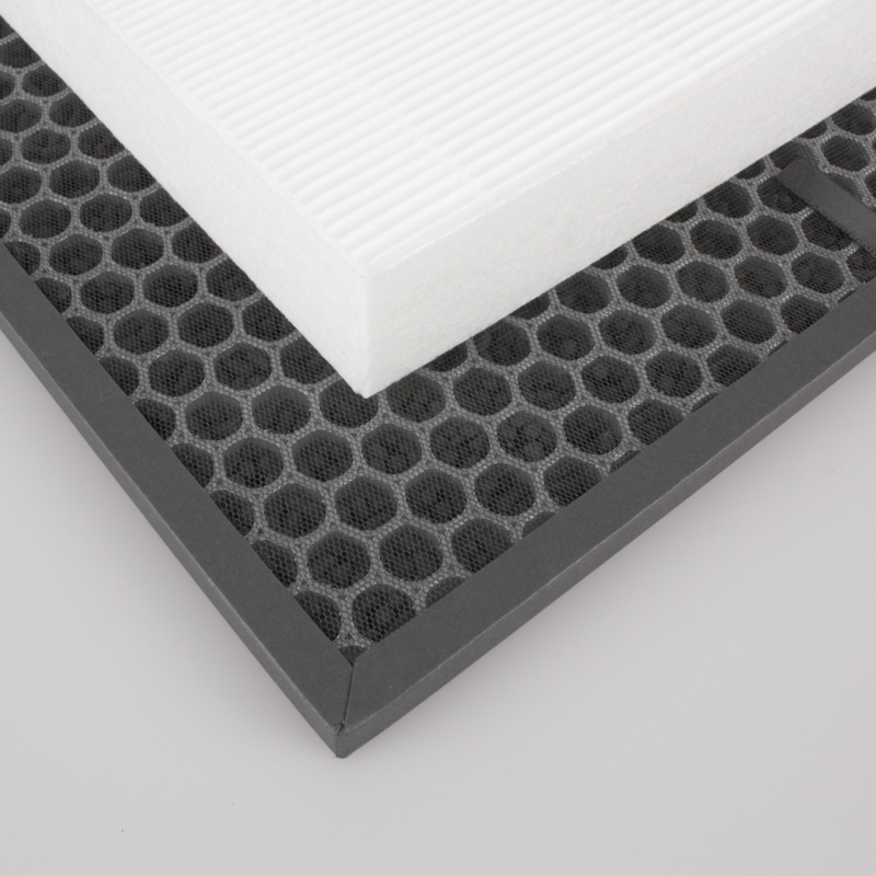 适配夏普空气净化器滤芯FU-888v/P0/1N/P滤网集尘脱臭