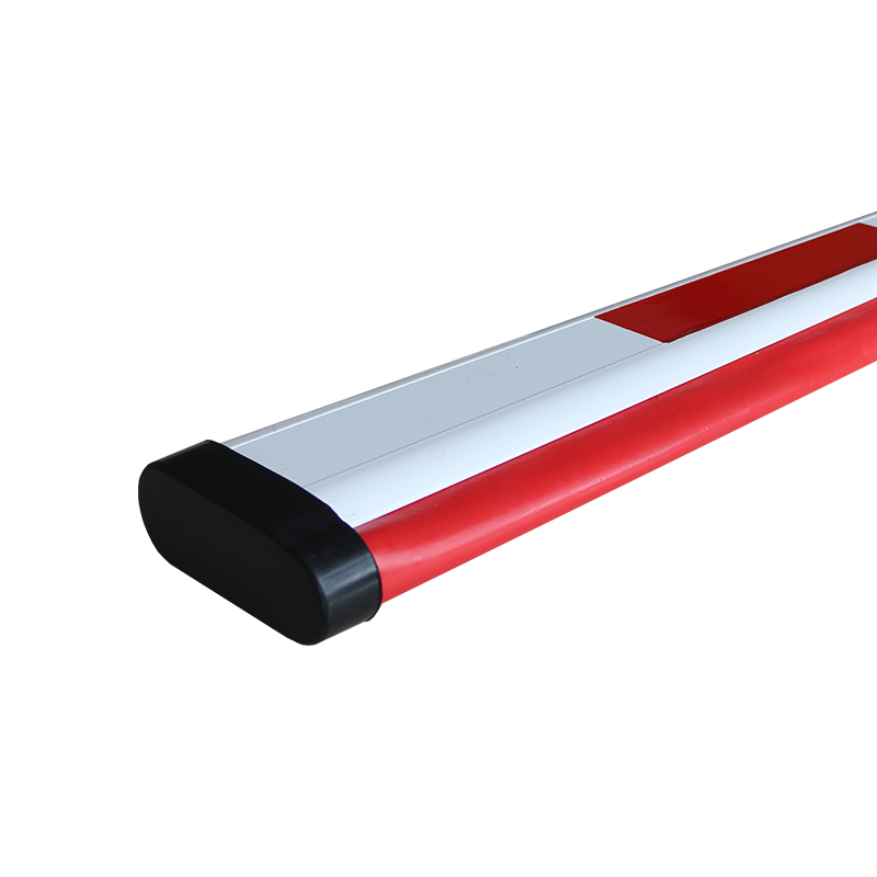 5*5椭圆杆红白色停车场系统杆小区门卫遥控直杆