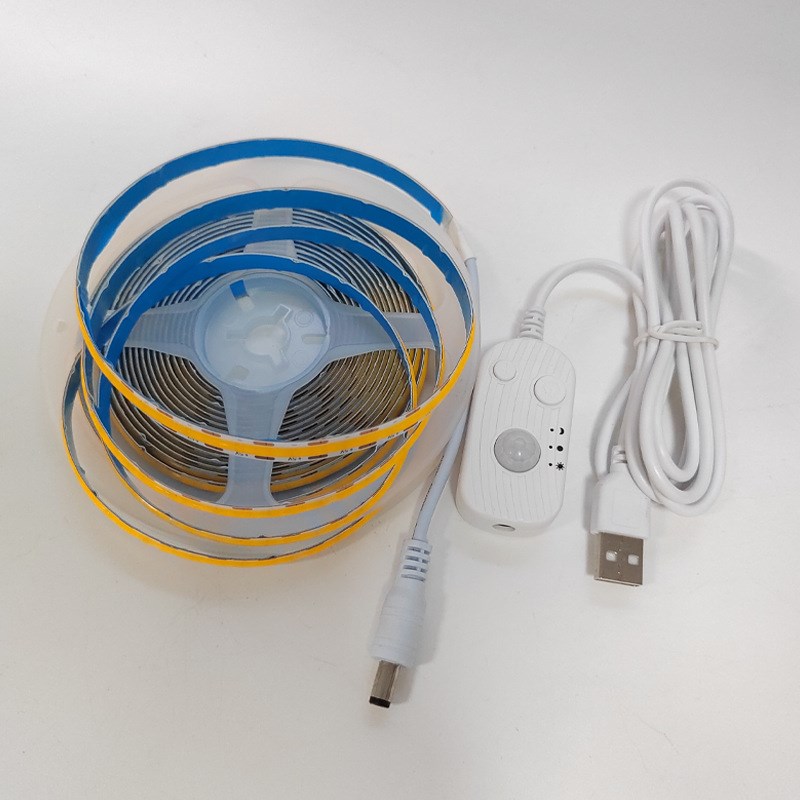 感应灯带充电式LED插电无线ub床底智能COB充电灯带氛围灯