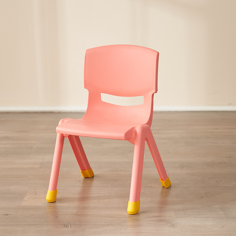 将小将儿童靠背椅2cm坐高塑料家用加厚-7岁两张装