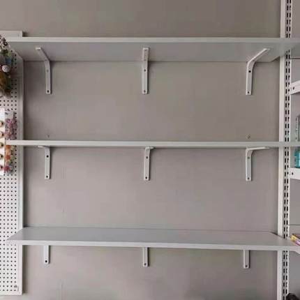 墙上置物架壁挂书架一字板墙面隔板厨房墙面木板分层板货架展示架