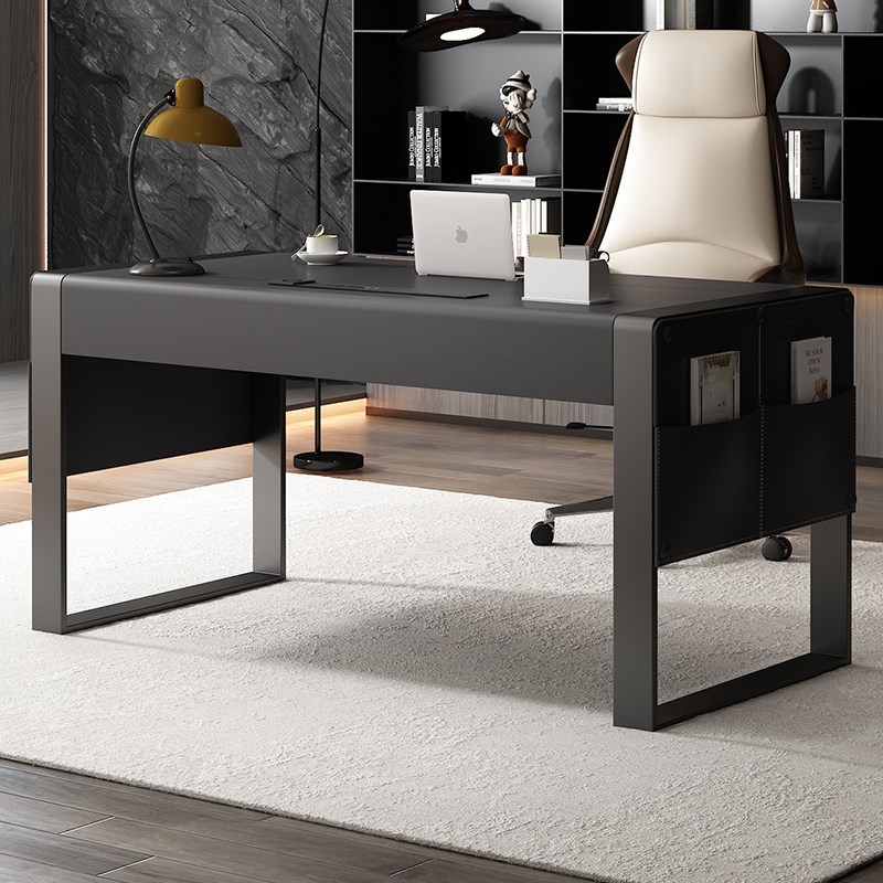 电脑桌家用桌椅组合书房卧室现代简约学习实木2024新款办公室书桌