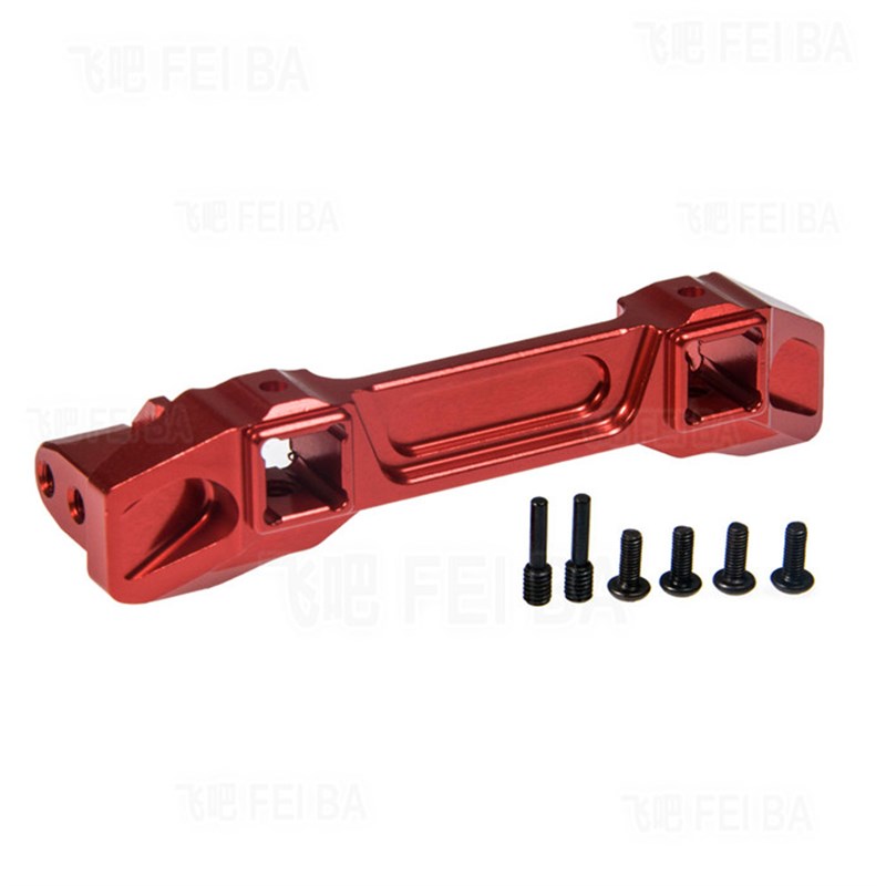 traxxas TRX-4 铝合金前防撞底座 保险杠横梁 TRX4金属升级件