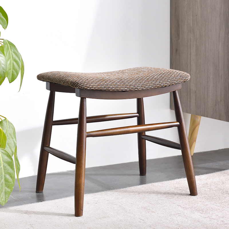 实木换鞋凳家用门口家用穿鞋凳入户门换鞋凳软包坐垫客厅沙发脚凳