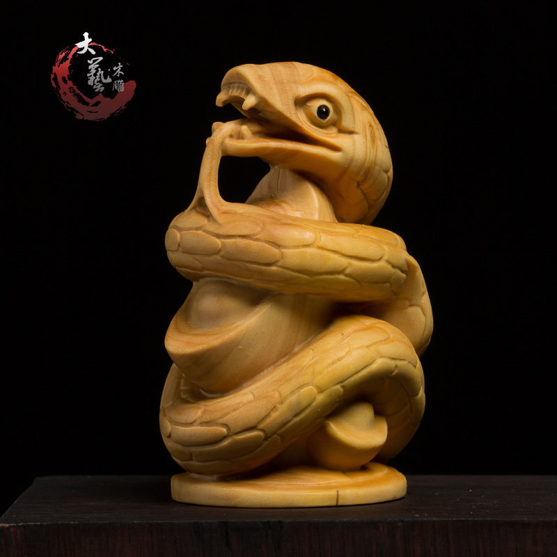 黄杨木雕十二生肖手把件鼠牛虎兔龙蛇马羊猴鸡狗猪实木客厅小,家居饰品,木雕,淘宝优惠券,粉丝福利购,淘宝优惠卷