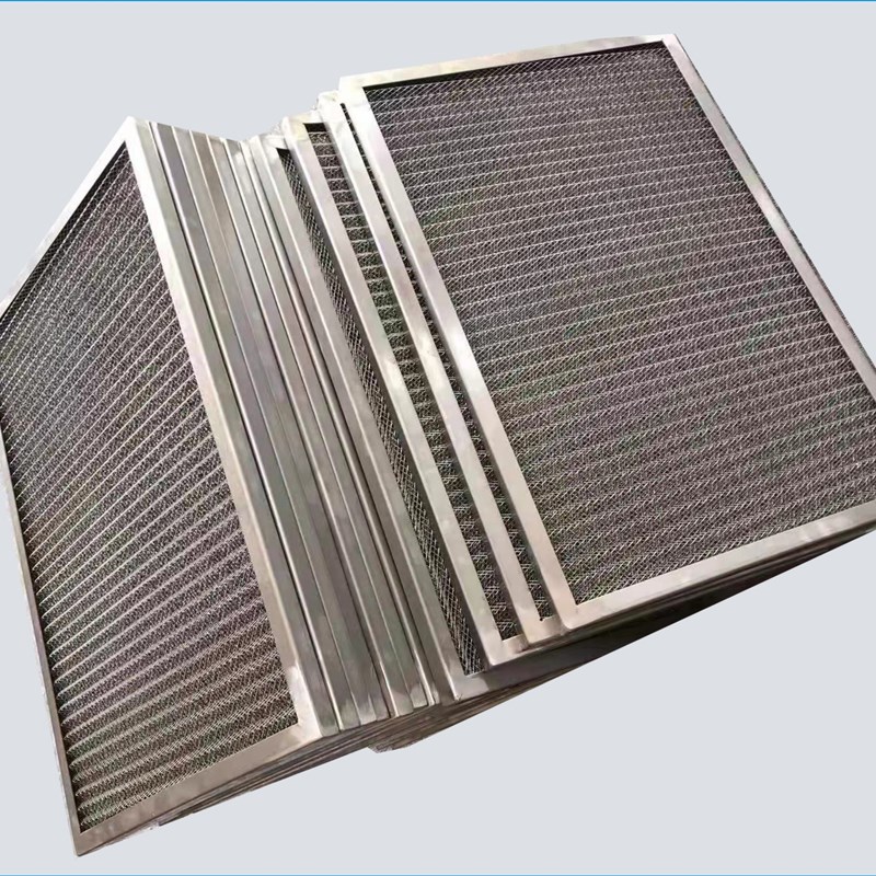 日东劲拓波峯焊松香喷雾不锈钢定制过滤网回流焊助焊剂滤网排风滤