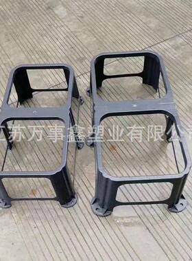 NJU外30L塑料垃圾桶架户环卫垃塑圾分类子料架垃圾箱配套底座固定