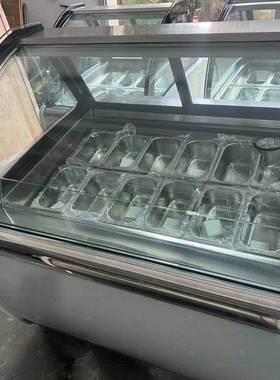 明毅16盘自动除霜冰激凌冷藏展示柜 220V Gelato Display Freezer
