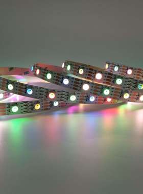 WS2813数码幻彩灯带 RGBW 5V单点单控内置四合一防水编程LED灯条