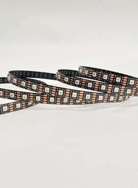 3535mini 内置G8208 12V幻彩灯带  90灯 8mm窄密跑马KTV装饰灯条