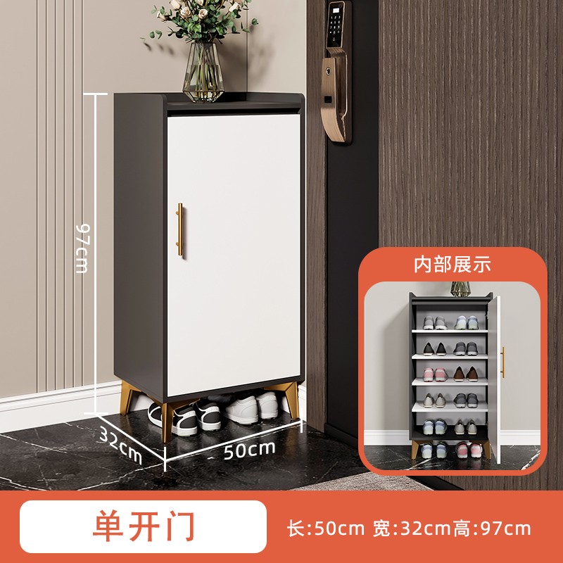 鞋柜家用门口外收纳储物玄关柜入户小窄长40/50cm大容量加深鞋架