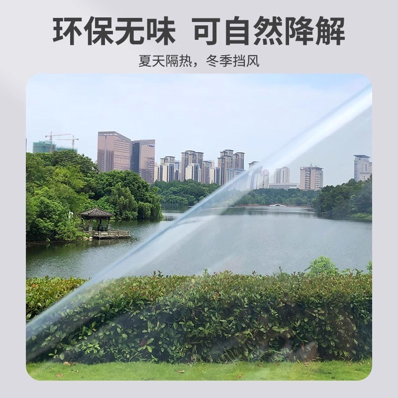 全磁条夏季免打孔防冷气空调挡风帘透明自吸厨房遮油烟门帘隔断帘