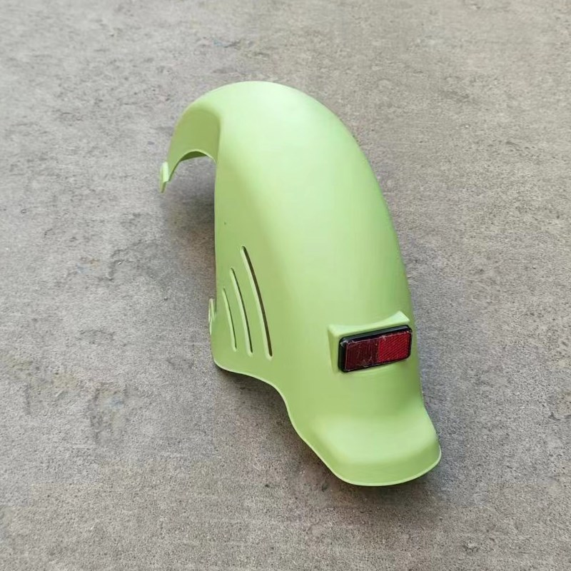 新国标电动自行车后挡泥板泥瓦免烤漆软塑料防水壳沙板带支架护板