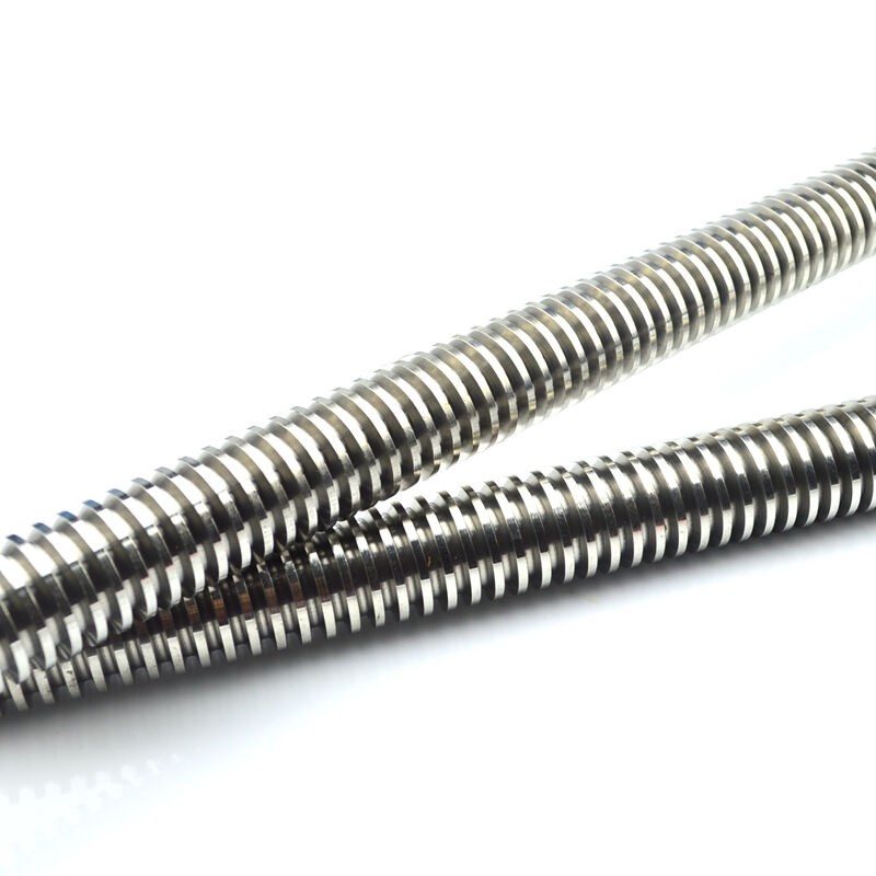 梯形丝杆螺母304不锈钢丝杠t型螺杆T10T12T16T20铜螺母T32x6