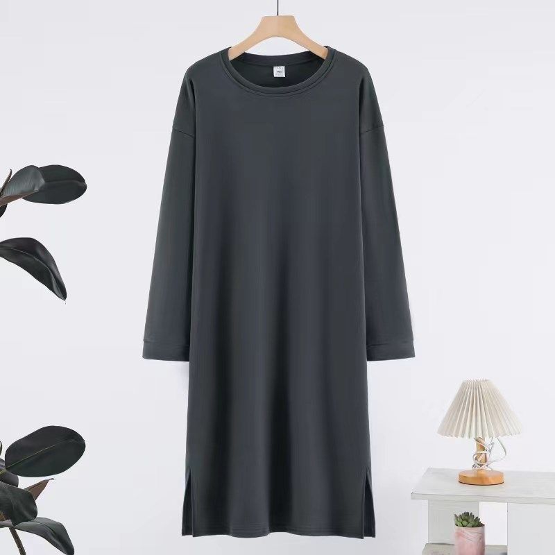 加绒加肥大码长袖睡袍男士秋冬季连体睡裙家居浴袍保暖中长款睡衣,女士内衣/男士内衣/家居服,睡袍/浴袍,淘宝优惠券,粉丝福利购,淘宝优惠卷