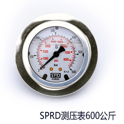挖掘机压力表故障检测维修液压泵测试测压仪表压力表测压管表接头