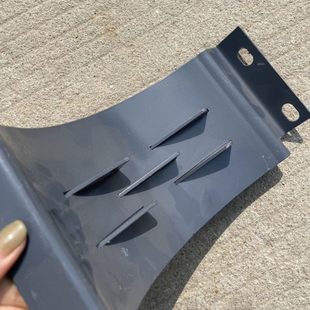 雷沃RG50/60/70水稻收割机配件 二号复脱器壳体 齿板焊合 五齿板