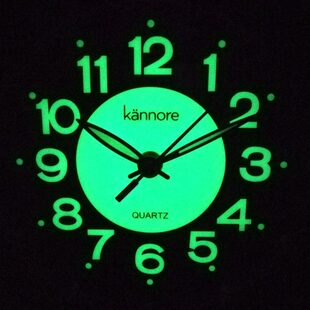 创意静音夜光老人大字床头钟卧室床头座钟挂钟学生书桌个性石英钟