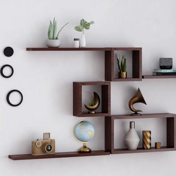 卧室背景墙壁挂式壁柜墙面装饰架墙上置物架创意格子客厅餐厅书架,住宅家具,家用陈列柜,淘宝优惠券,粉丝福利购,淘宝优惠卷