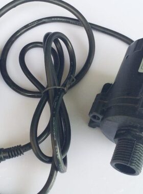 24V 86W无刷直流增压泵DC50E-24150S新款 100℃ 高扬程15米太阳能