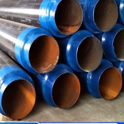 聚氨酯保温钢管大口径dn100 150  200小区供暖热力防腐无缝保温管