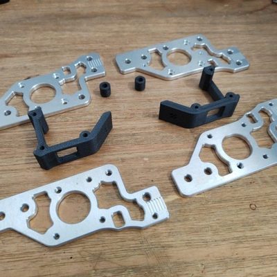 voron 2.4镂空钣金电机座轻量化电机座cnc金属件