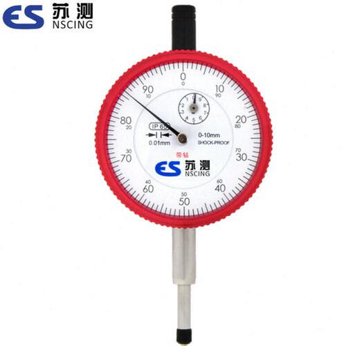 苏测百分表0-10mm表头一套小校表测头千分表头表盘指示表小表盘百