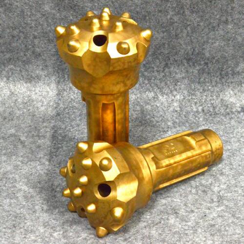 潜孔钻头低风压100mm到130mm合金钎具潜孔钻机90A冲击器钎头钻头
