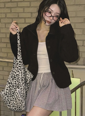 MASMARULEZ韩国正品现货休闲腋下布包购物袋夏季帆布包百搭单肩包