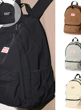 MASMARULEZ韩国正品现货双肩包百搭防水尼龙书包多口袋背包4color