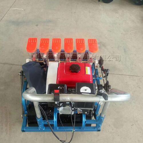 德欧牌手推式蔬菜播种机 萝卜白菜种植设备 农用小型植物播种机器