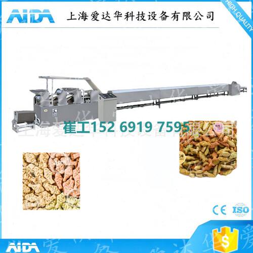 猫草宠物小鱼饼干加工机械设宠物猫饼干成型机 食品设备源头厂家