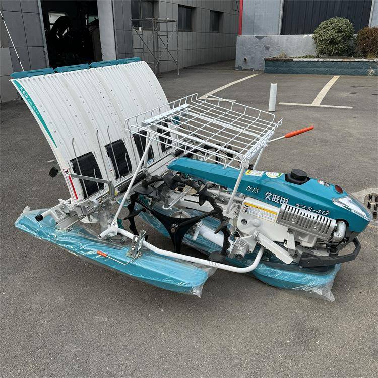 水稻插秧机4行秧苗移栽机四冲程手扶自走式6行水稻插秧机