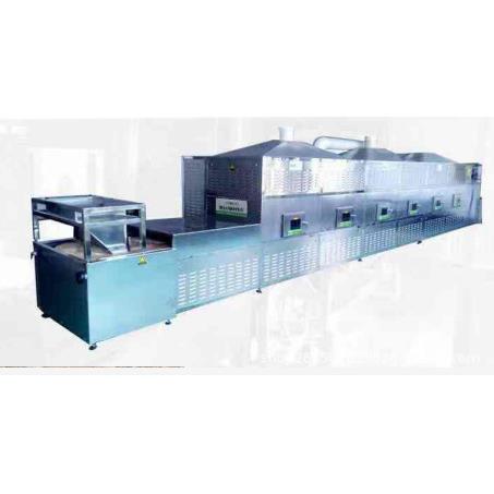 广东大虾海鲜微波熟化机隧道式微波海产品烘焙设备