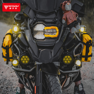 摩多狼车边包防水快拆护杠包保险杆包置物包两侧挂包挎包