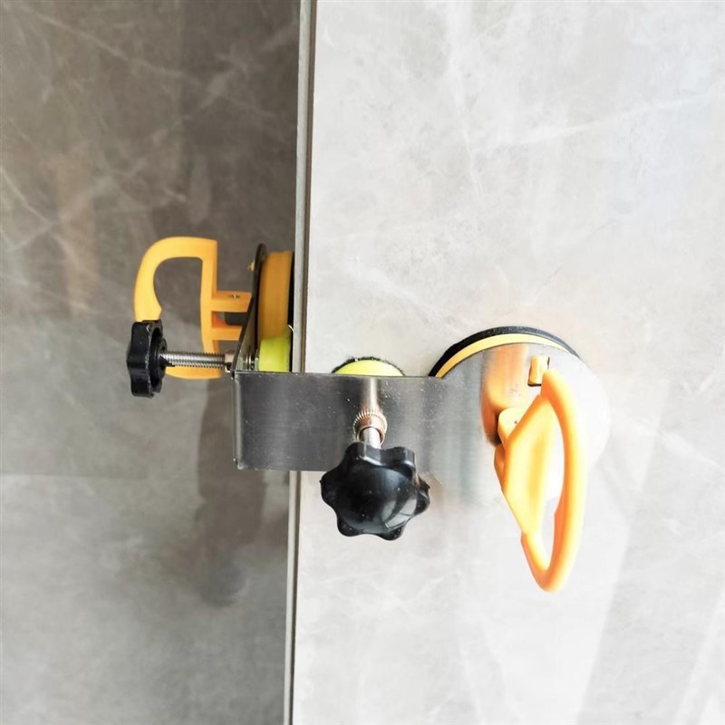 岩板墙砖调平器鱼缸角度可调吸盘大板阴阳角固定大理石调平拼接器