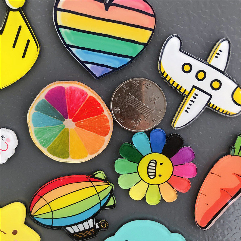 樱桃小丸子亚克力冰箱贴磁贴个性创意卡通可爱磁性留言贴装饰磁吸,家居饰品,冰箱贴,淘宝优惠券,粉丝福利购,淘宝优惠卷