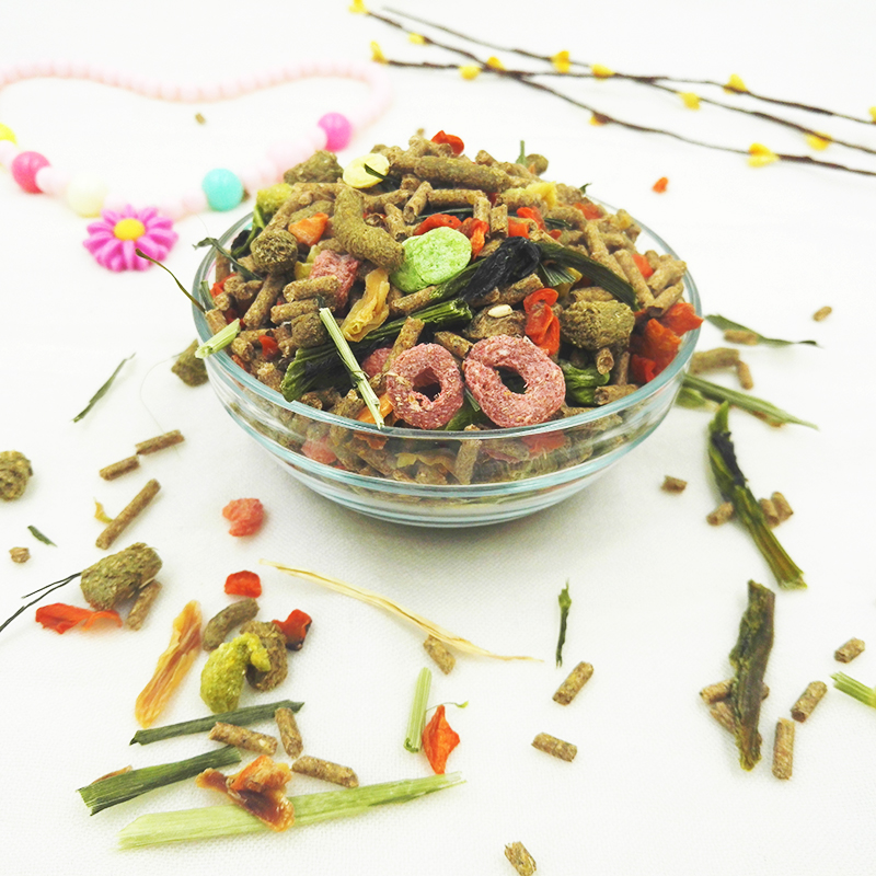 包邮营养兔粮成\幼兔主粮宠物饲料天竺鼠粮食5斤装抗球虫安神除臭