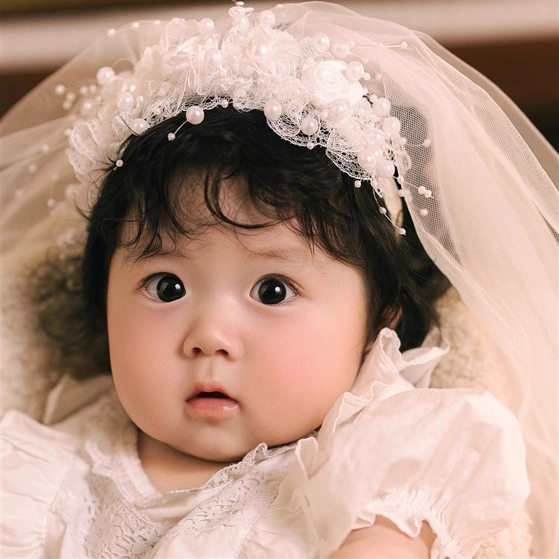 儿童摄影主题服装复古公主小婚纱白色头纱宝宝百天照周岁照拍照裙,童装/婴儿装/亲子装,其它,淘宝优惠券,粉丝福利购,淘宝优惠卷