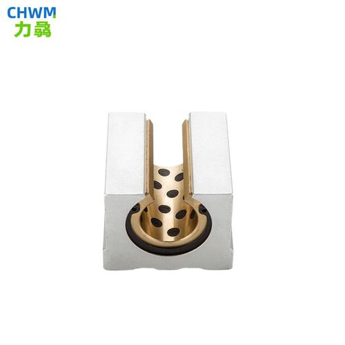 万马石墨铜套耐磨冲床石墨导套无油复合铜套自润滑铜套衬套